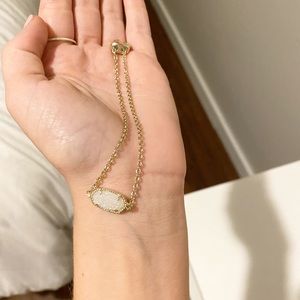 White Kendra Scott bracelet